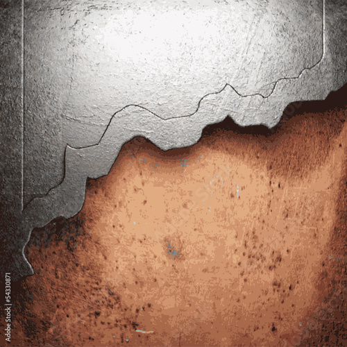 Old metal background