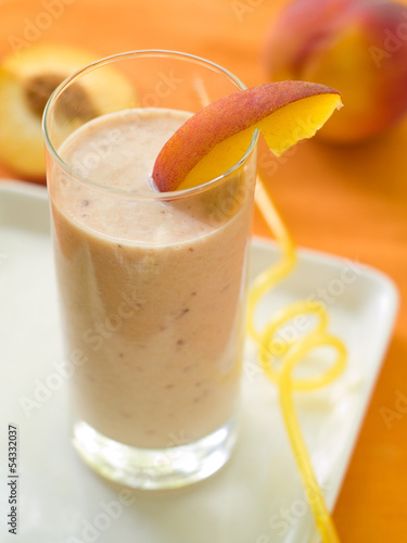 Peach smoothie