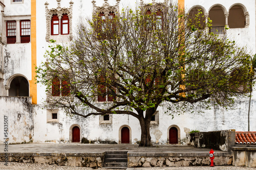 The Sintra National Palace (Palacio Nacional de Sintra), or Town