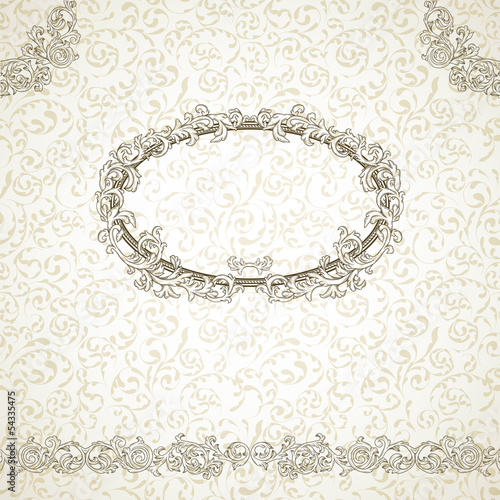 Valentine vintage background