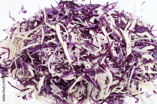 White and Red Cabbage