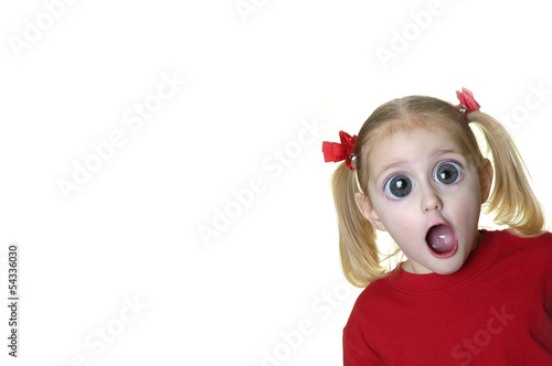 Surprised Little Girl