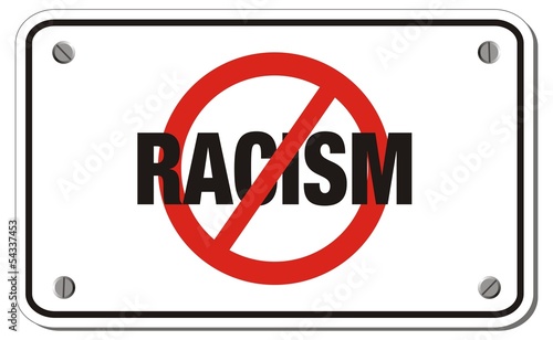 anti racism triangle sign
