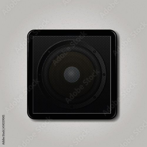 Square speaker icon