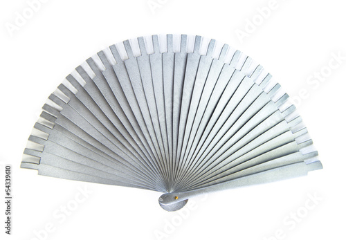 fan isolated on white