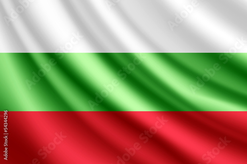 Waving flag of Bulgaria,vector