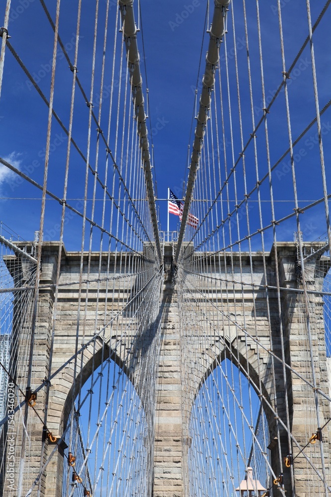 Fototapeta premium Manhattan bridge, New York City