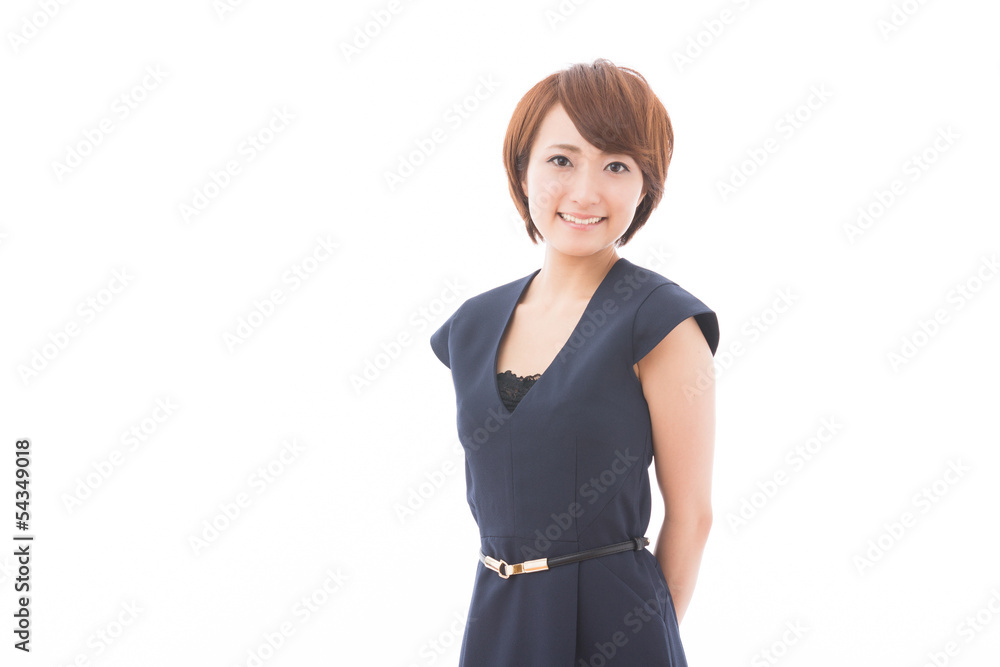 笑顔の女性 ビジネス 笑顔の女性 ビジネス
