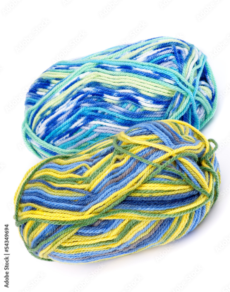 Multi Colored Knitting Yarn