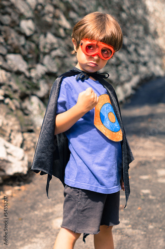 Super hero kid