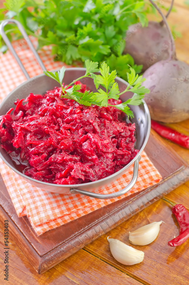 fried beet fried beet