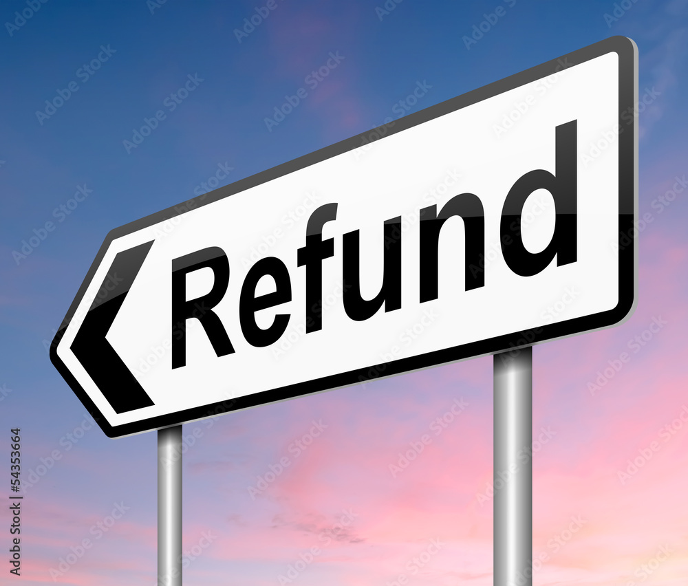 Refund concept. Refund concept.