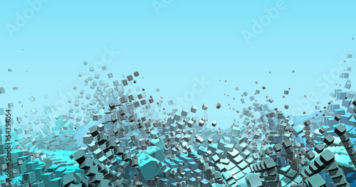 Fototapeta Naklejka Na Ścianę i Meble -  Abstract futuristic background