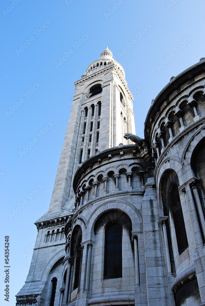 Fototapeta premium Old church in Paris