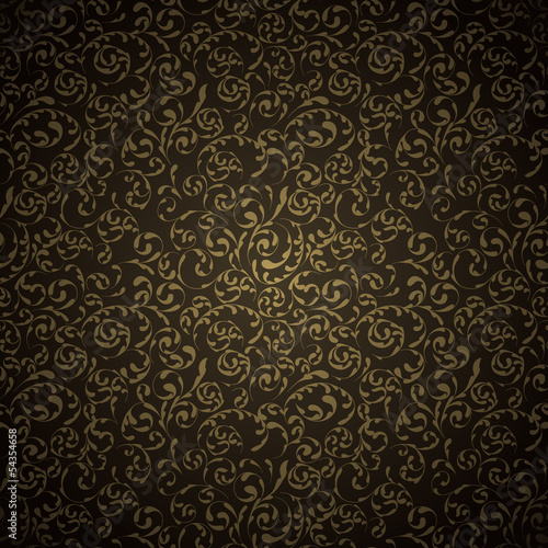 Damask seamless pattern