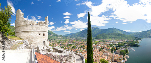 Slika na platnu Bastion, Riva del Garda, Gardasee, Monte Brione, Italien