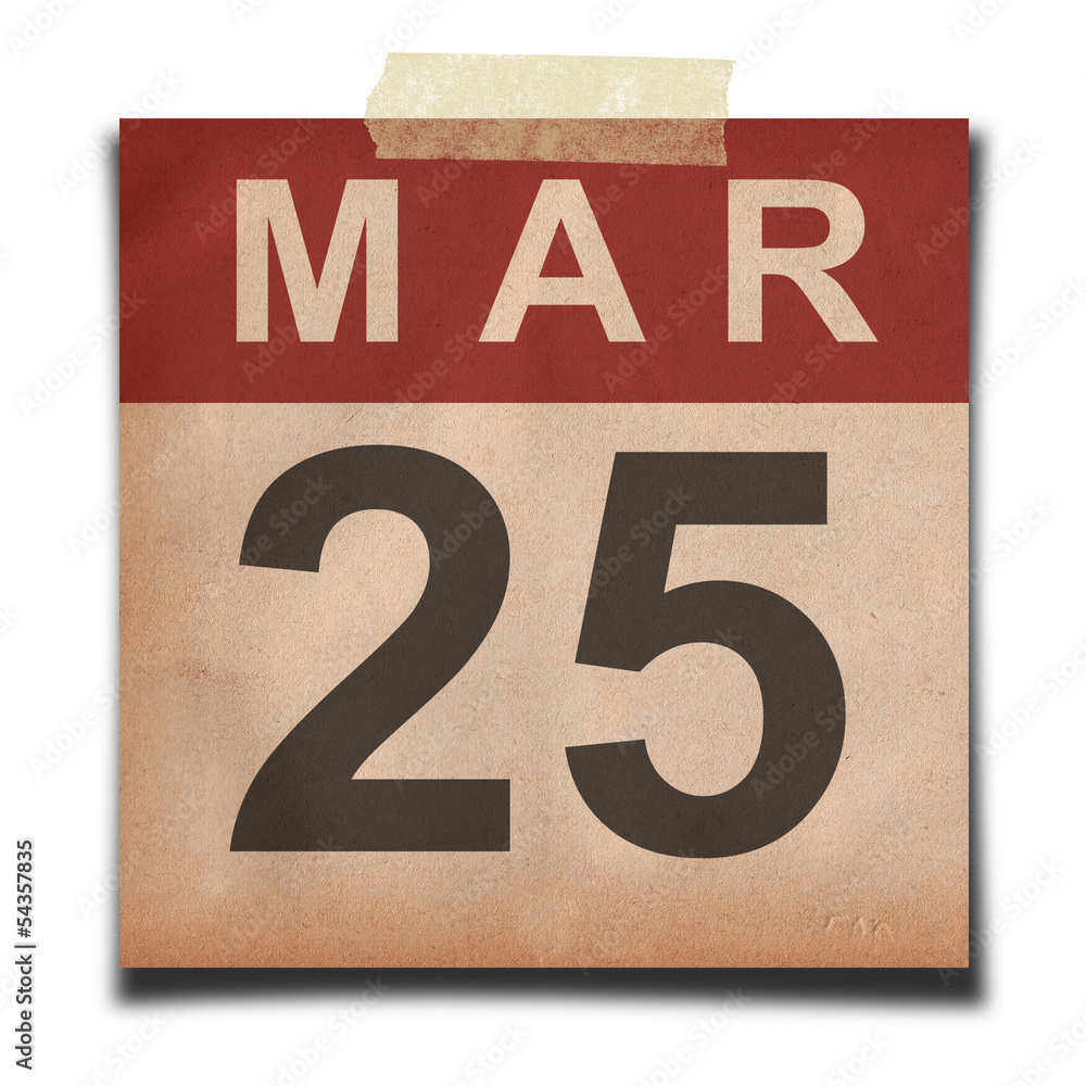 Grunge calendar Grunge calendar
