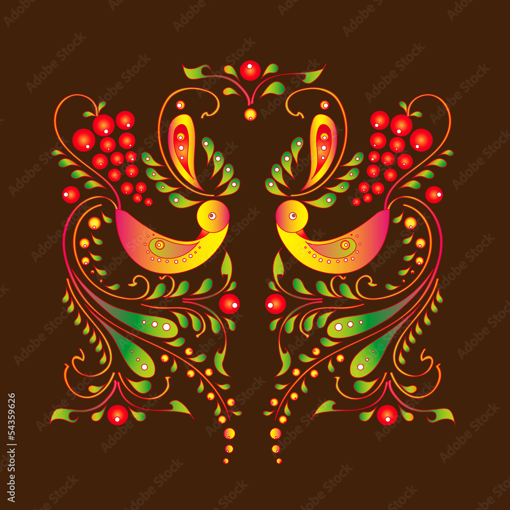 Obraz premium flower card