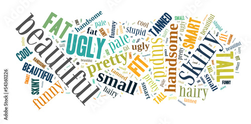 Personal attributes word cloud
