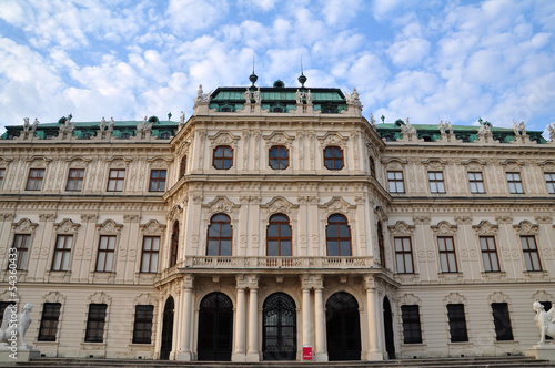 Schloss Belvedere in Wien, Österreich © A_Lein