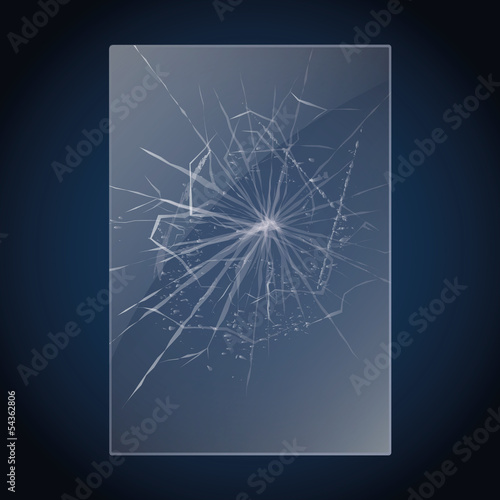 Broken glass