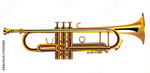 Trumpet vector illustration