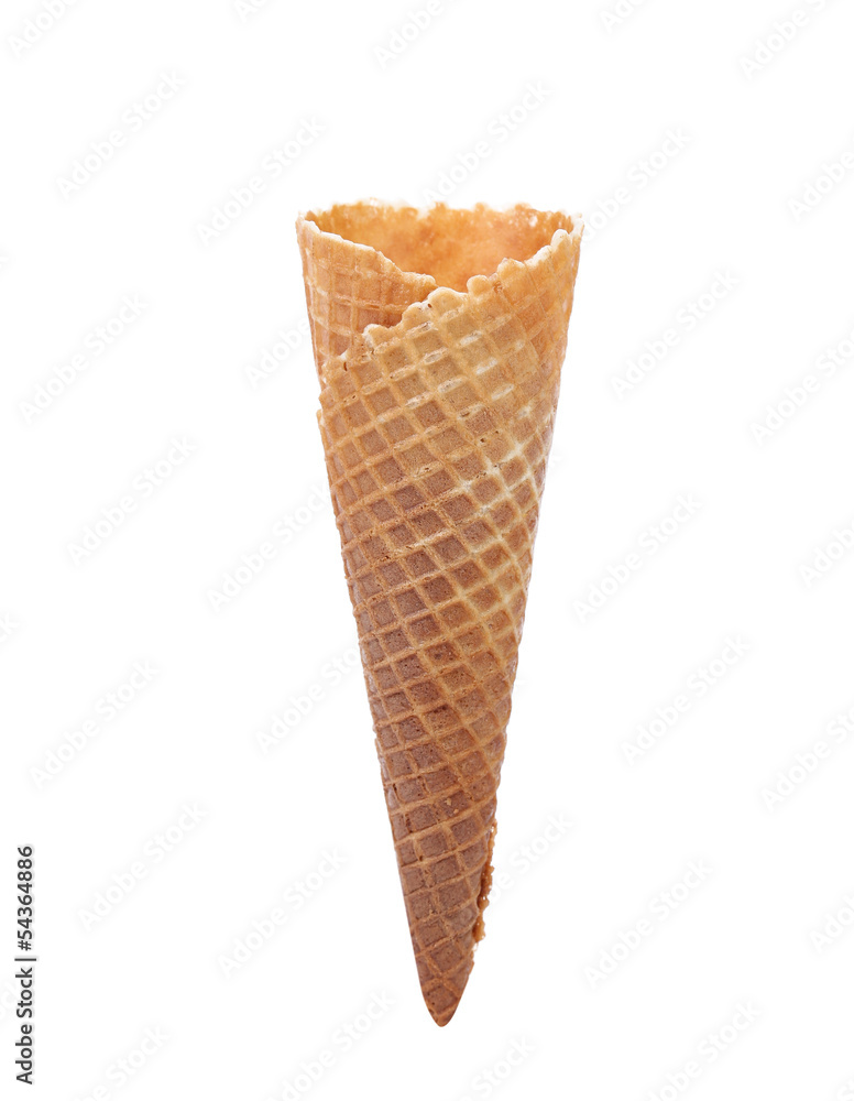 Wafer cup for ice-cream. Wafer cup for ice-cream.