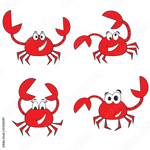Crabs set.