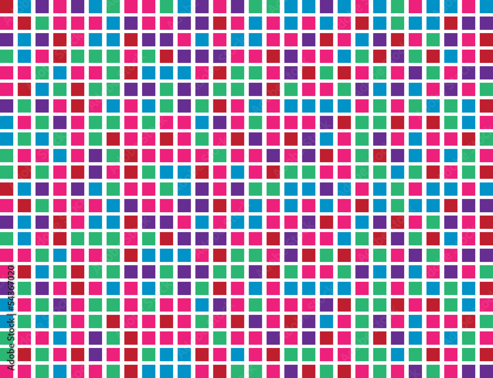 Fototapeta premium Abstract colored boxes background pattern