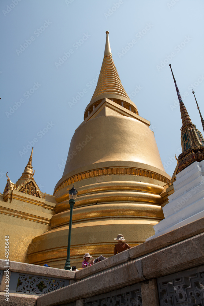 Naklejka premium Grand Palace, Bangkok, Thailand