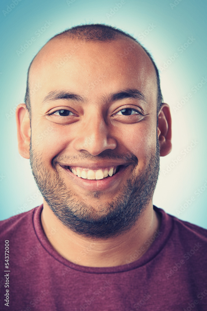 Obraz premium smiling portrait man