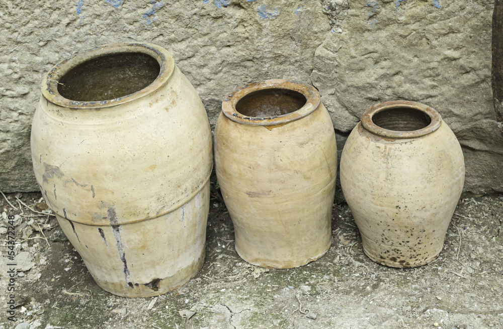 Ceramic jugs