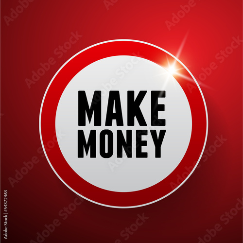 Make money button red
