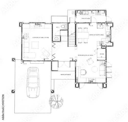 Fotografie House plan