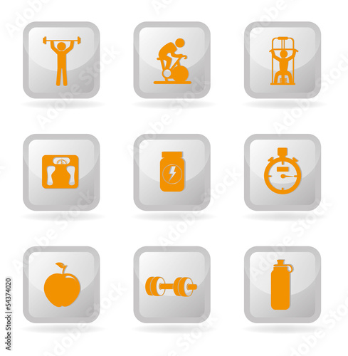 gym icons