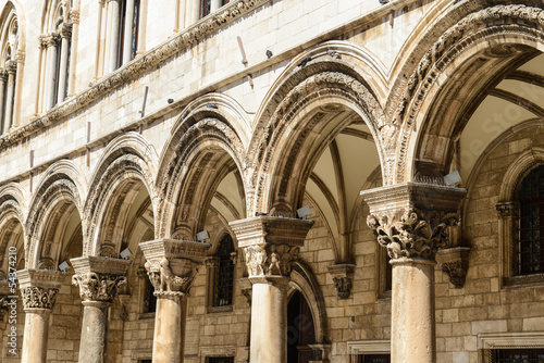 Gothic Stone Pillars