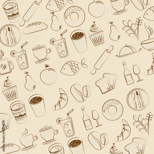 restaurant background