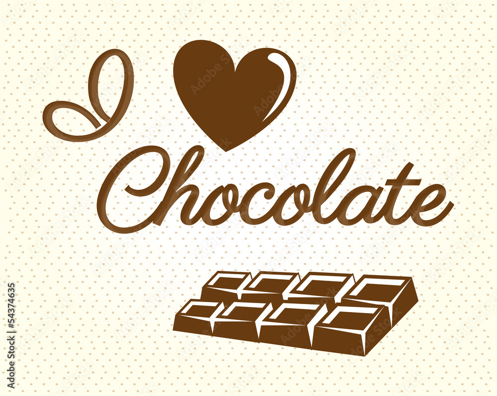 i love chocolate i love chocolate