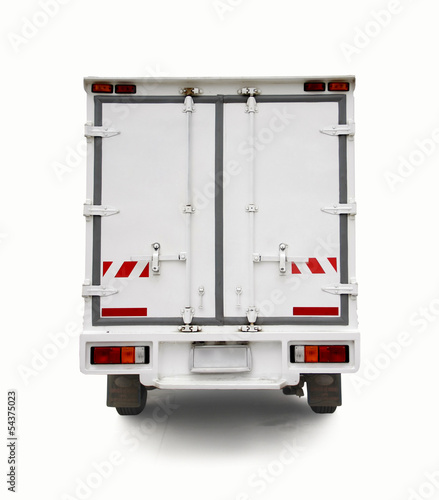 door of container car