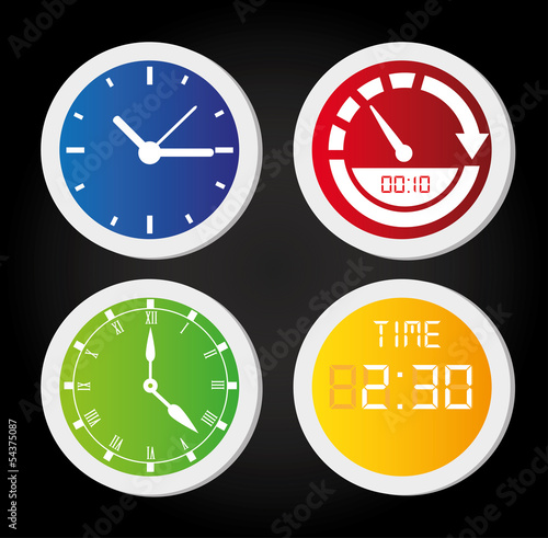 time icons
