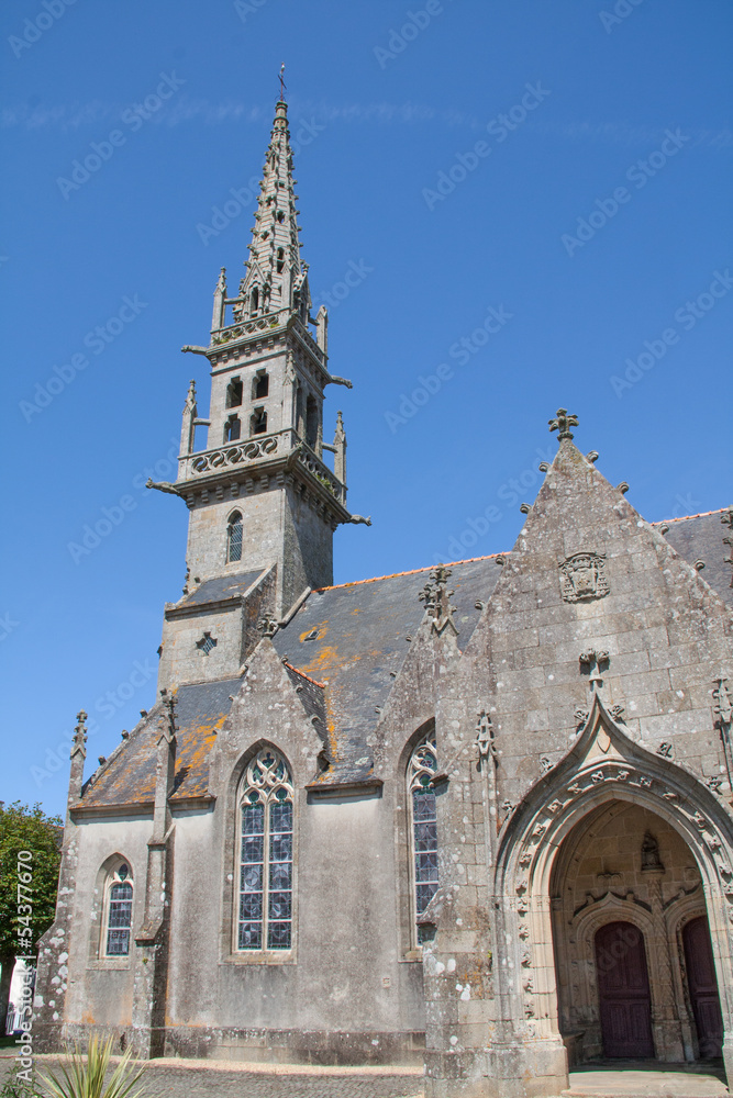 L'église saint Milliau de Plonévez Porzay
