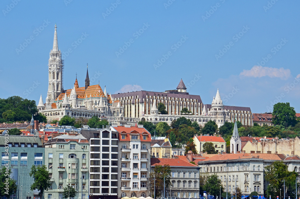 Obraz premium budapest matthiaskirche