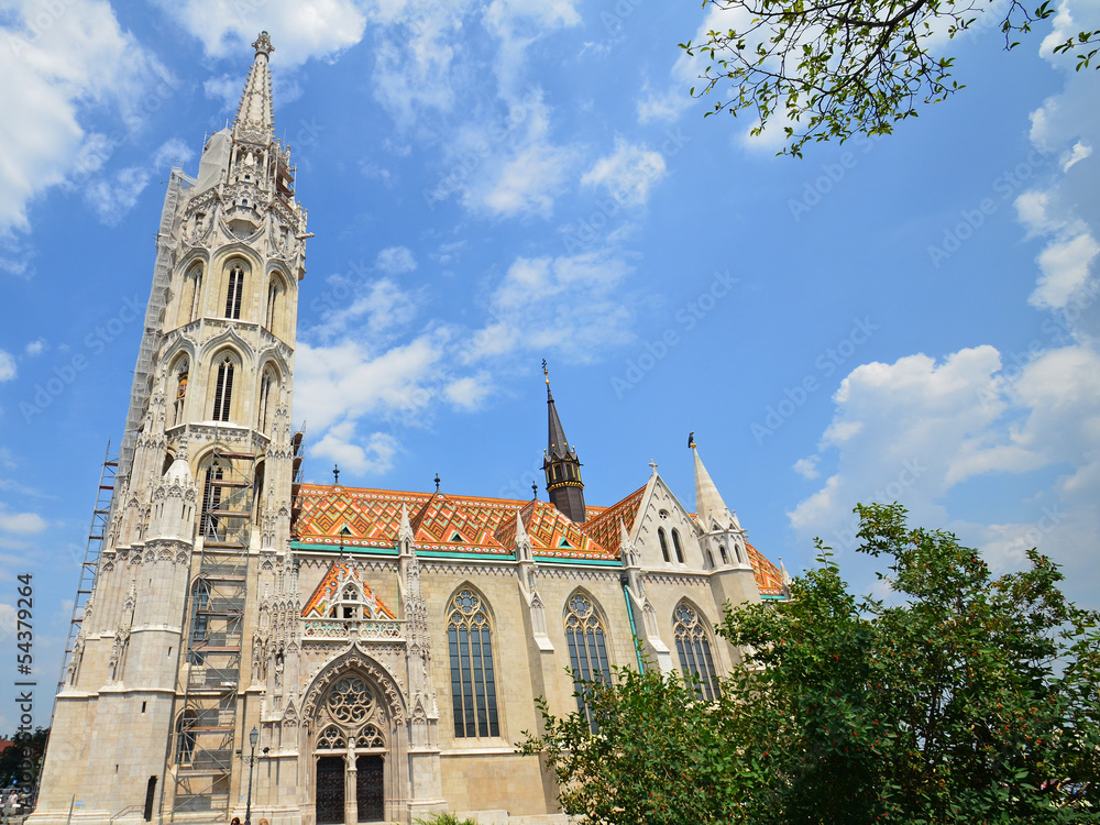 Obraz premium budapest matthiaskirche