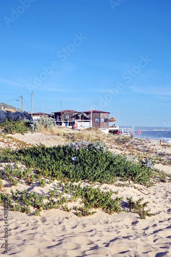 Sandstrand in Lissabon photo