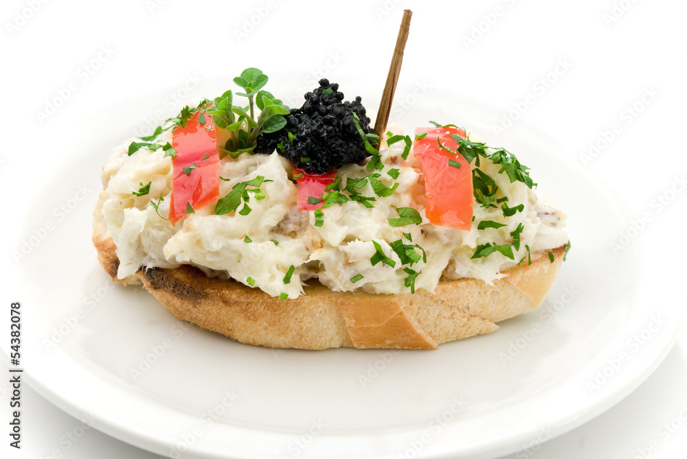 pincho de atun y mayonesa pincho de atun y mayonesa
