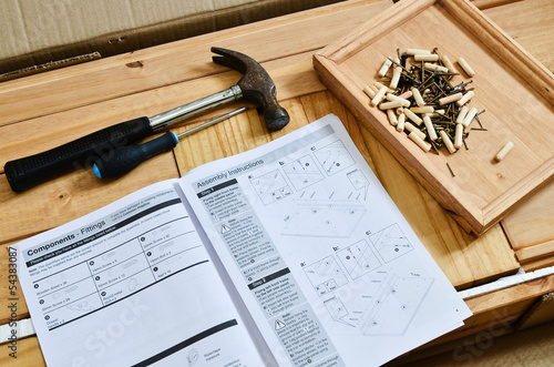 Flat pack furniture