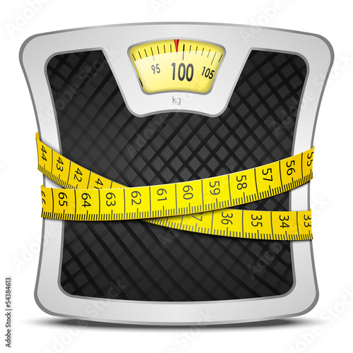 Scales Diet Concept