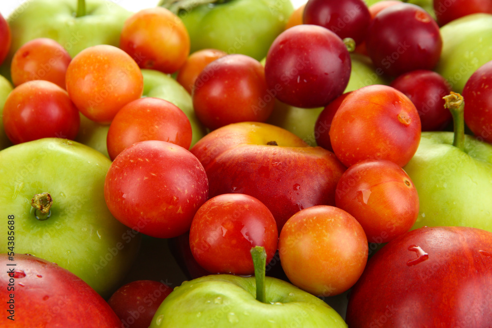 Juicy fruits background Juicy fruits background