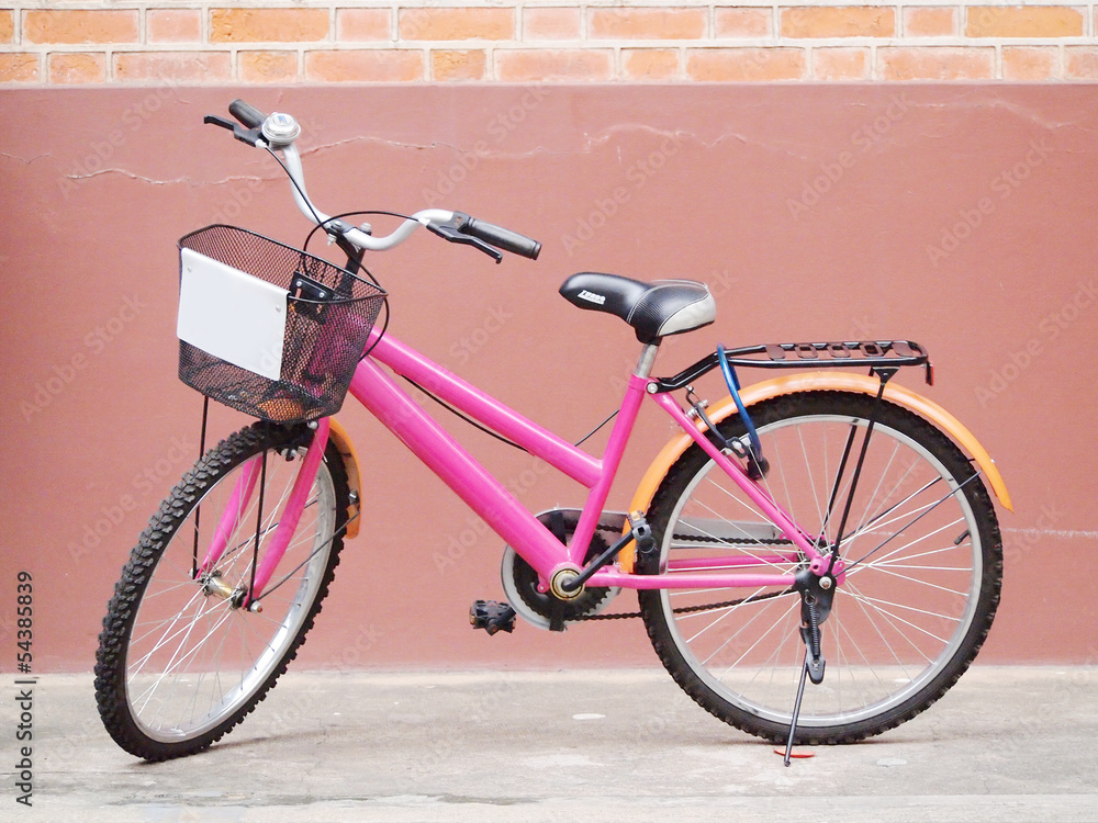 Pink Housewife Bicycle
