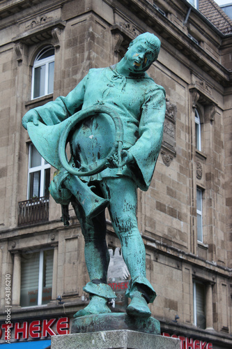 Bläserbrunnen Dortmund (Bugler Fountain) photo